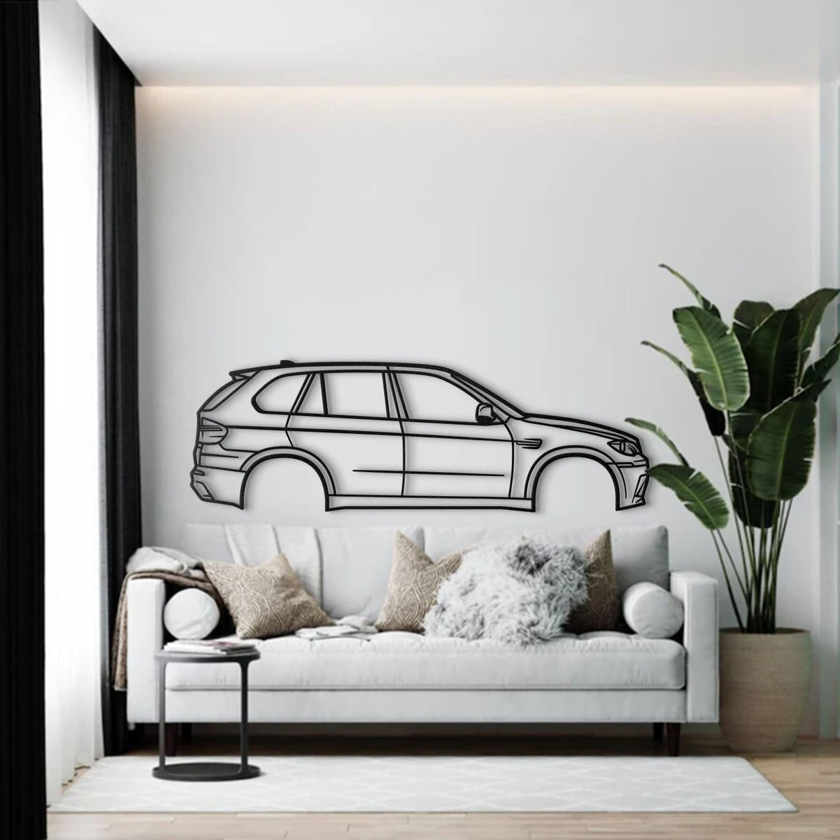 2010 X5 M E80 2nd Gen Metal Car Wall Art - MT0411