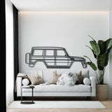 2013 AMG G63 W463 (1st Gen) Metal Car Wall Art - MT0479