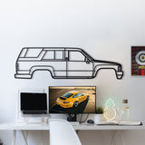 1984 4Runner 1st Gen (N60) Metal Car Wall Art - MT0201