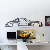 1954 300 SL Coupe Metal Car Wall Art - MT0030