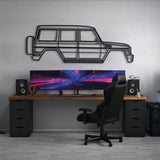 2013 AMG G63 W463 (1st Gen) Metal Car Wall Art - MT0479