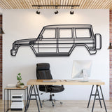 2013 AMG G63 W463 (1st Gen) Metal Car Wall Art - MT0479