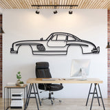 1954 300 SL Coupe Metal Car Wall Art - MT0030