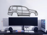 2003 GX 1st Gen Metal Car Wall Art